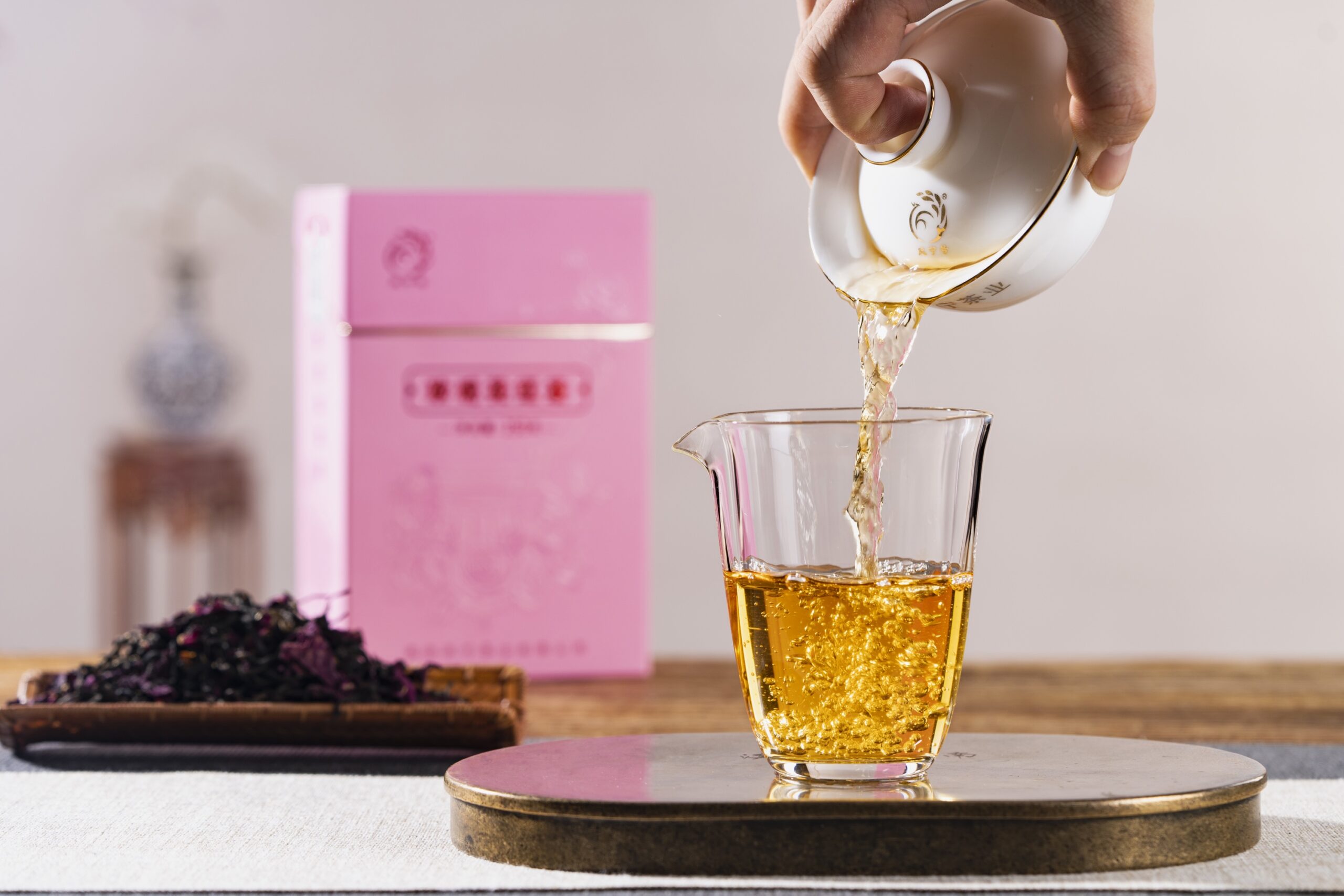 Rose Black Tea 10g - Image 2